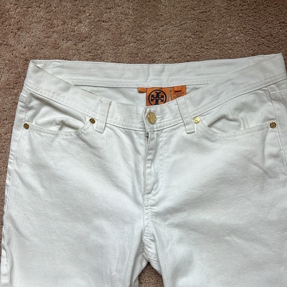 Tory Burch Straight Leg Jean